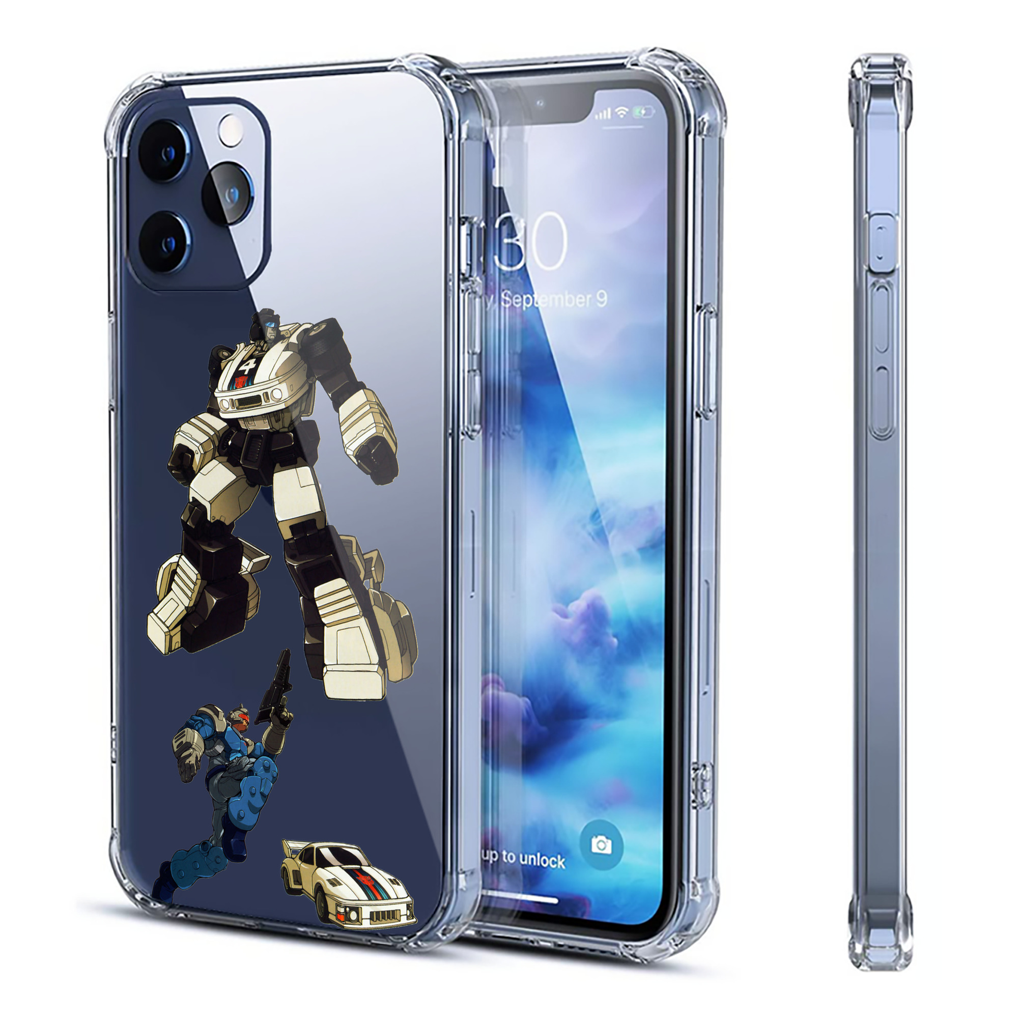 （画像用）  【iPhone 12シリーズ対応】透明スマホケース（クリアソフトケース）